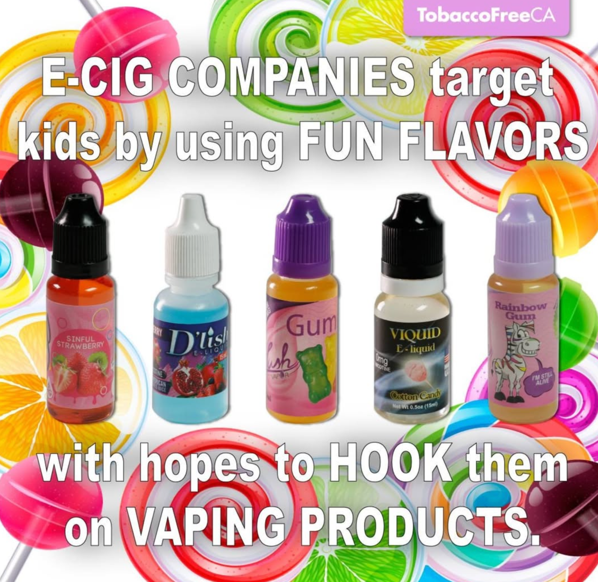 Social media post from Stop Youth Access to Tobacco